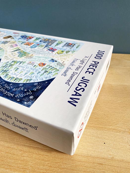 Hannah Dunnett A Light Has Dawned Jigsaw close up box image