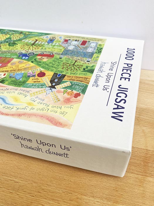 Hannah Dunnett Shine Upon Us Jigsaw close up box image