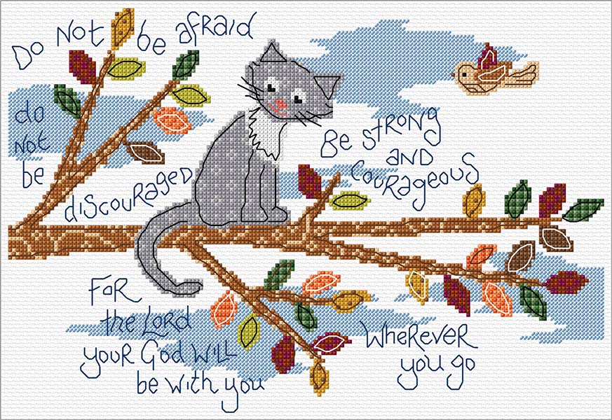 Hannah Dunnett Do Not Be Afraid Cross Stitch Kit