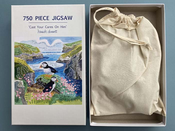Cast Your Cares on Him Jigsaw - Image 3