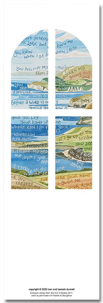 Hannah Dunnett Fearfully and Wonderfully Made bookmark back image