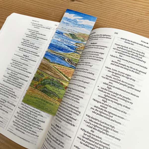 Hannah Dunnett Fearfully and Wonderfully Made bookmark in book image
