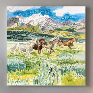 Hannah Dunnett Freedom Canvas Art Print