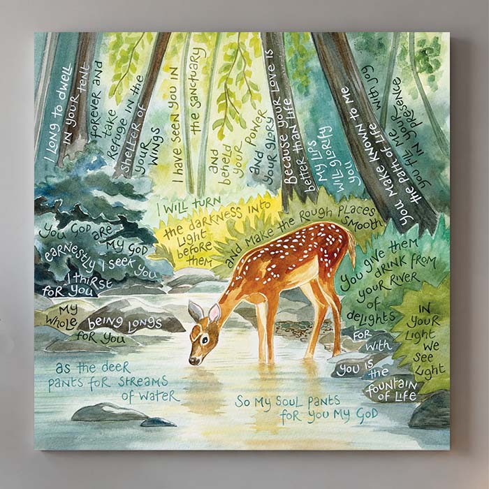 Hannah Dunnett My Soul Longs After You Canvas Art Print