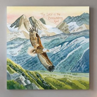 Hannah Dunnett Wings Like Eagles Canvas Art Print
